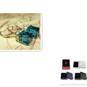 Fashion 14K Gold Plated Natural Gemstone Earrings