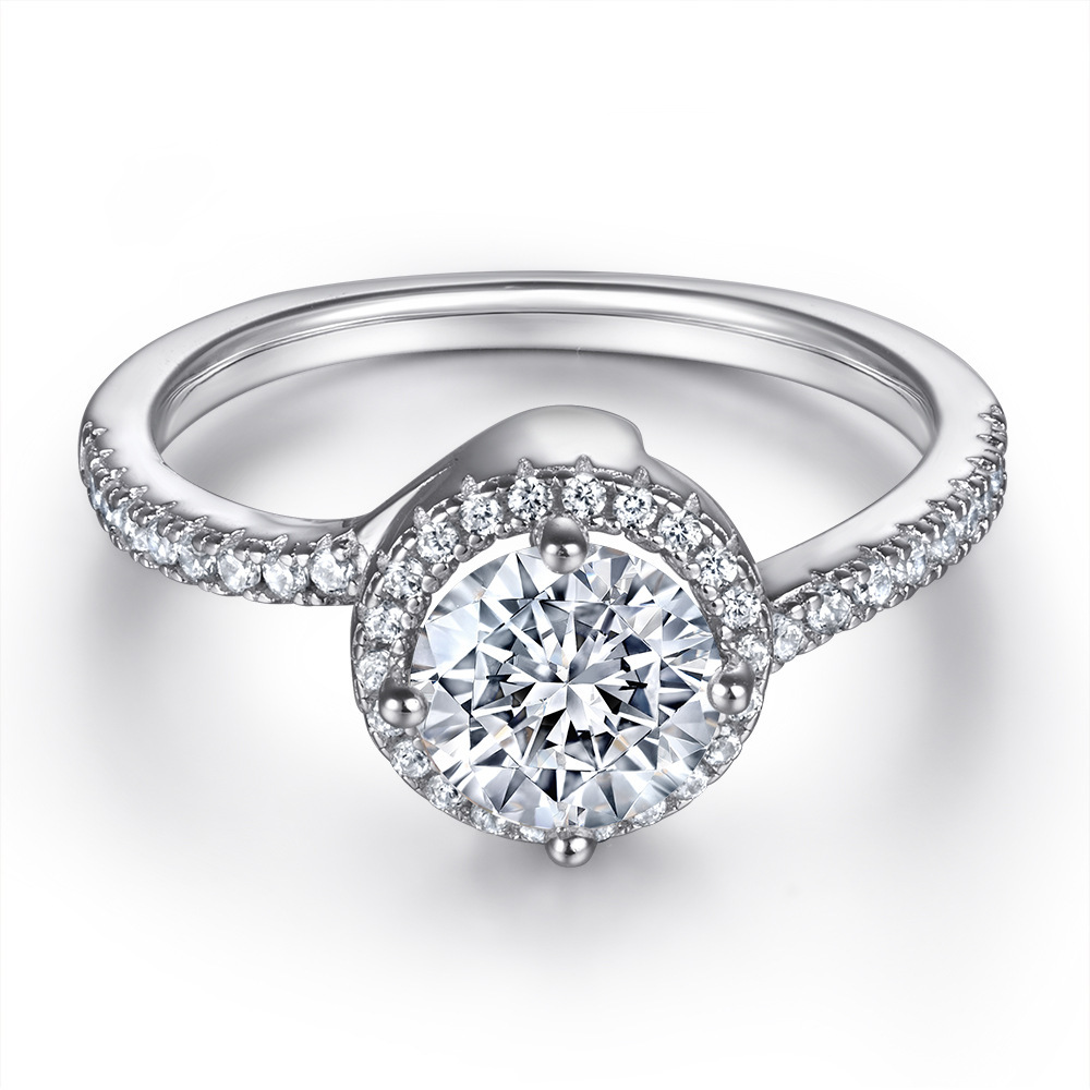 Sterling Silver Ring Women European And American Fashion