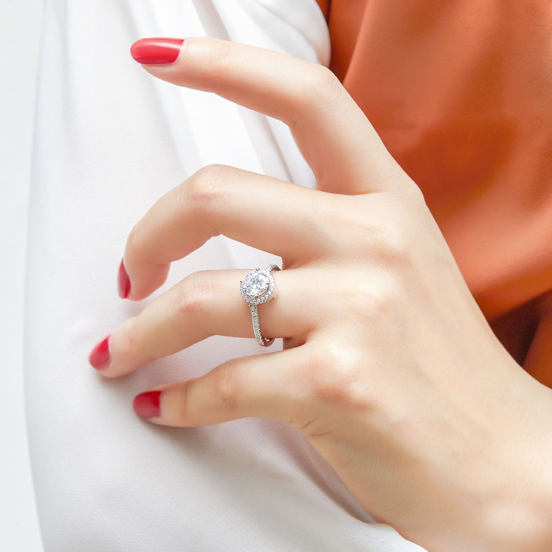 Sterling Silver Ring Women European And American Fashion - Image 5
