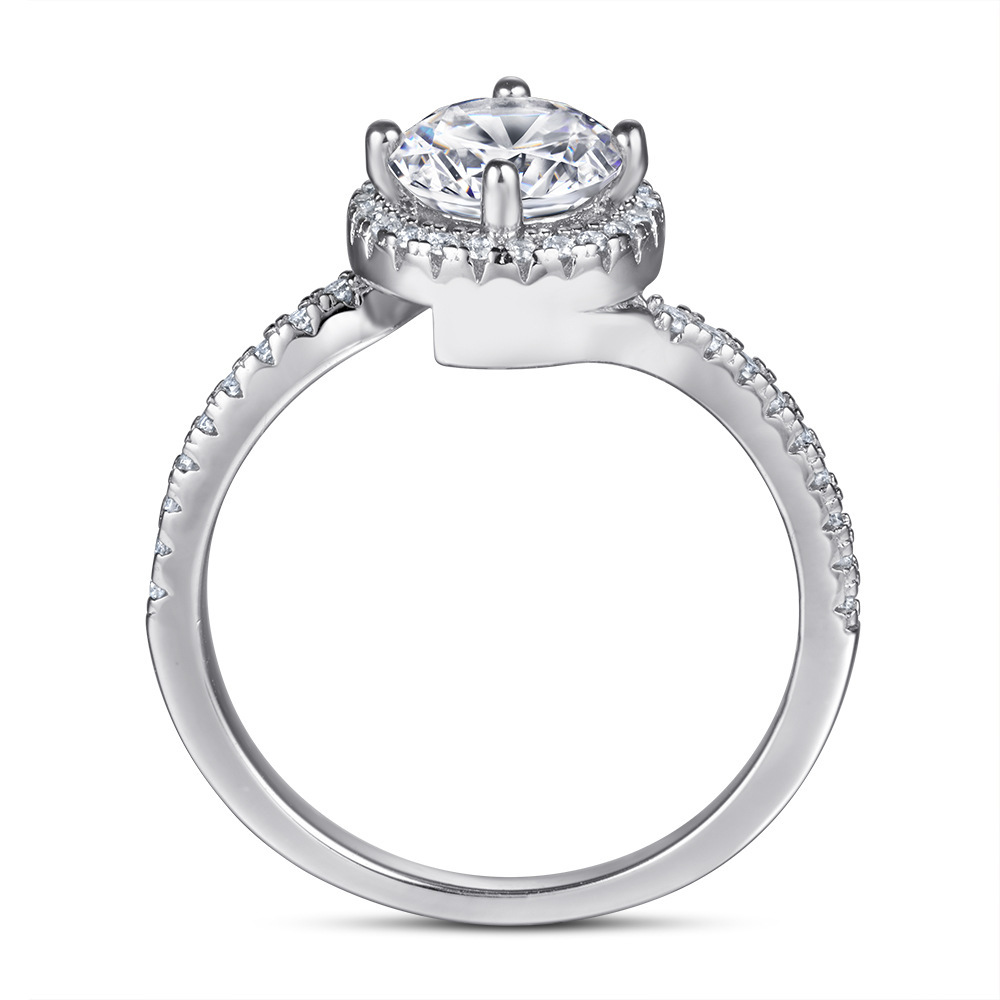 Sterling Silver Ring Women European And American Fashion - Image 2