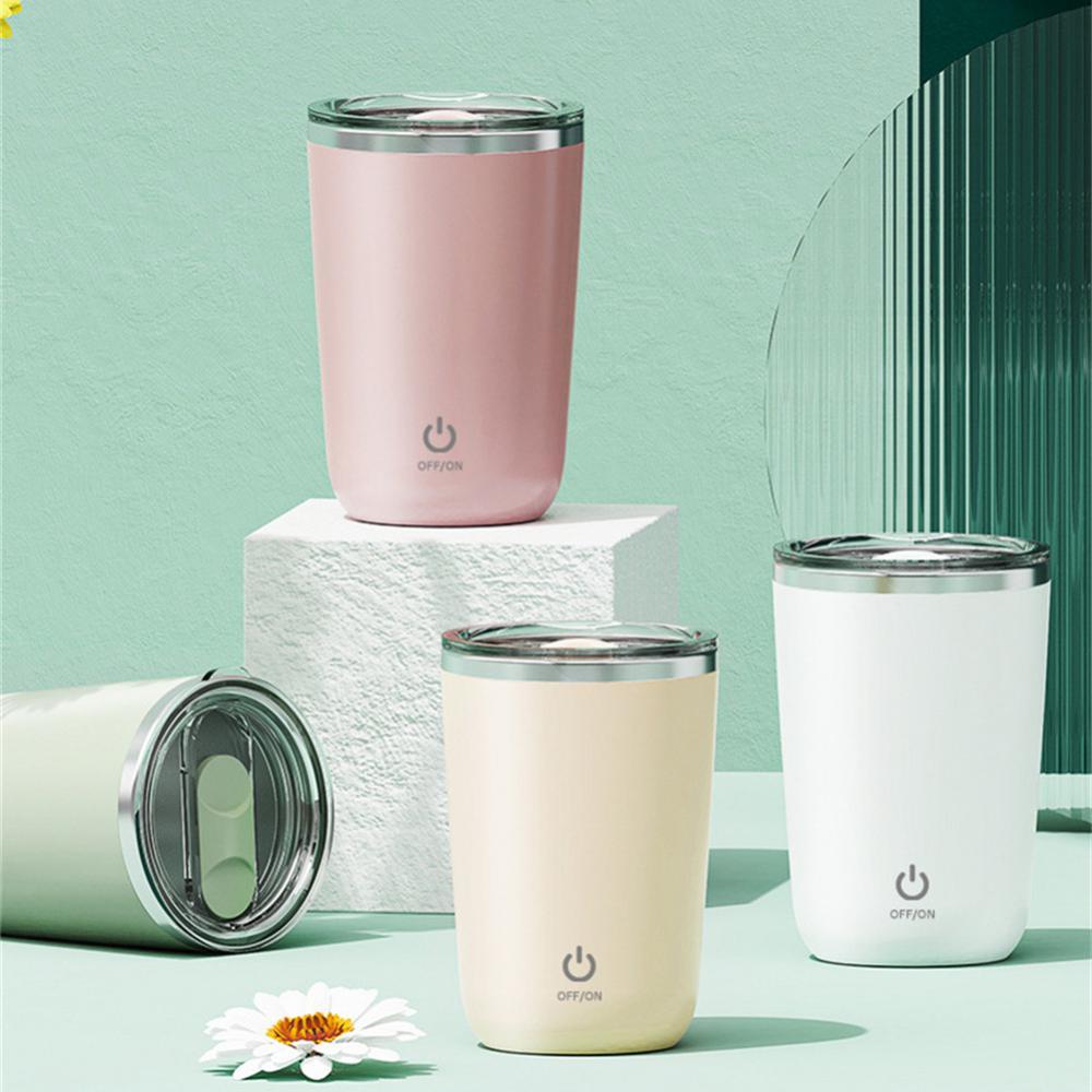 350ml Electric Stainless Steel Self Stirring Mug - Image 10