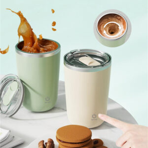 350ml Electric Stainless Steel  Self Stirring Mug