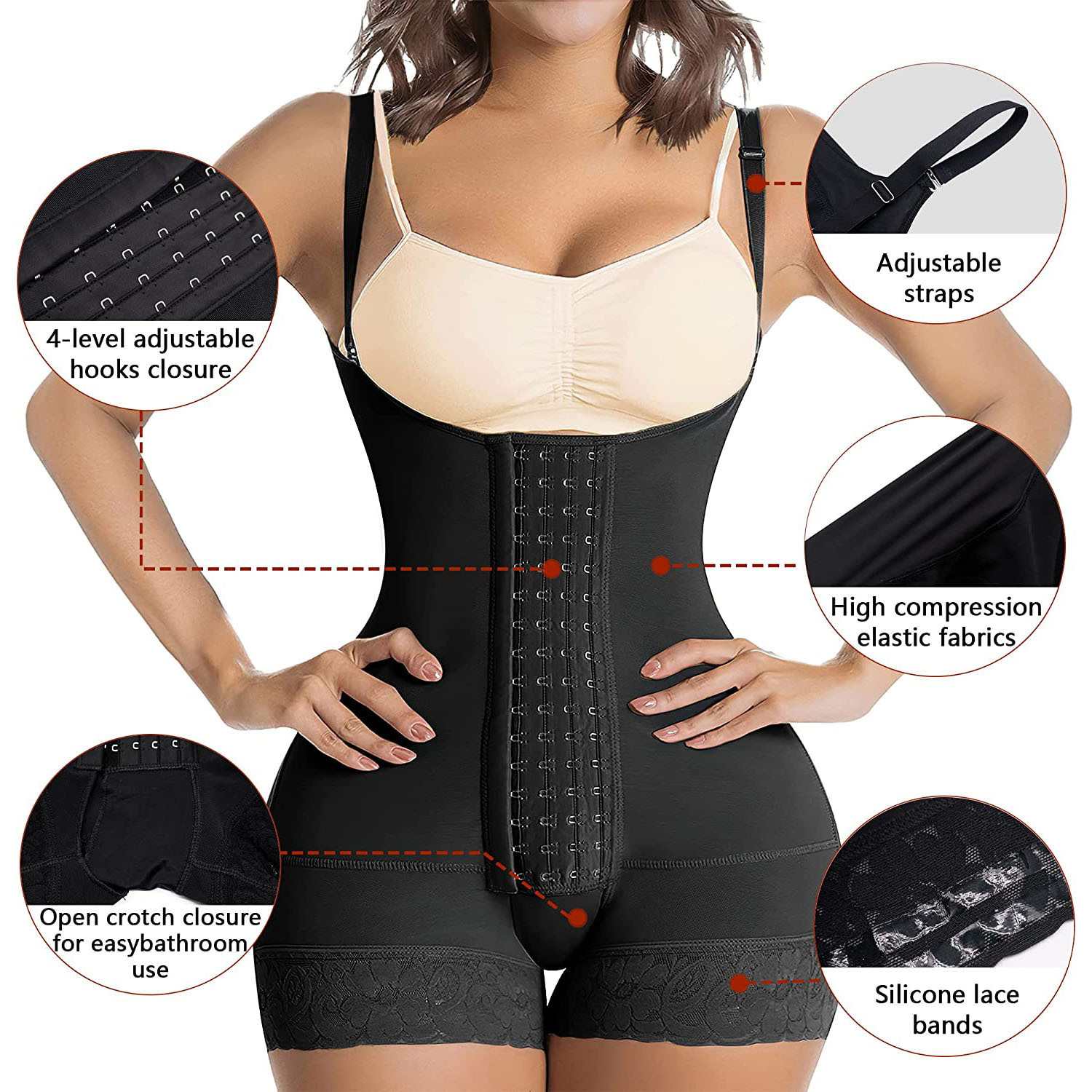 Breasted Belly Bound Body Shaper Pants - Image 4